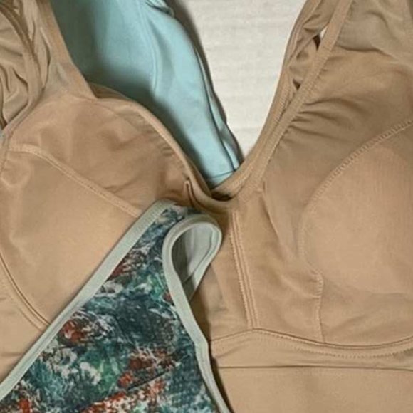 Rhonda Shear 3-pack Mesh Front Leisure Bra SMALL - Picture 8 of 8